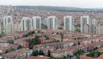 Ankara City Aerial View